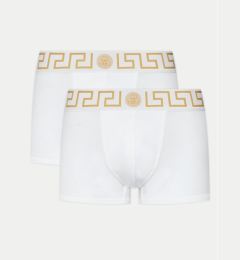 Снимка на Versace Комплект 2 чифта боксерки AU10181 1A10011 Бял