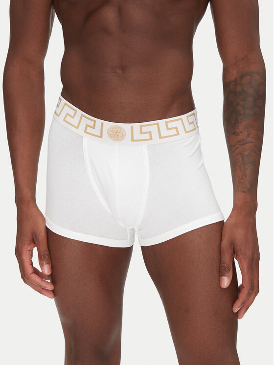 Снимка на Versace Комплект 3 чифта боксерки AU10326 Бял