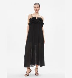 Снимка на ViCOLO Коктейлна рокля TR1108 Черен Regular Fit