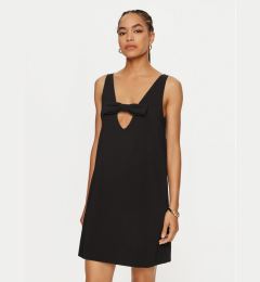 Снимка на ViCOLO Коктейлна рокля TS0075 Черен Regular Fit
