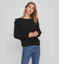 Снимка на Vila Блуза Fini 14084603 Черен Regular Fit