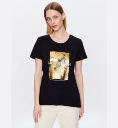 Снимка на Volcano Тишърт T-Motiv L02143-S23 Черен Regular Fit