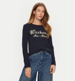 Снимка на Weekend Max Mara Блуза Quinoa 2425946022 Тъмносин Regular Fit