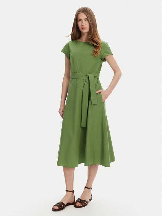 Снимка на Weekend Max Mara Ежедневна рокля Magma 2515221142 Зелен Regular Fit