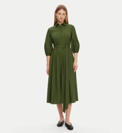 Снимка на Weekend Max Mara Рокля тип риза Kenita 2515221202 Зелен Regular Fit