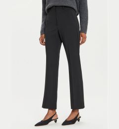 Снимка на Weekend Max Mara Текстилни панталони Estasi 2425136032 Черен Straight Fit