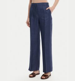 Снимка на Weekend Max Mara Текстилни панталони Malizia 2515131052 Тъмносин Regular Fit
