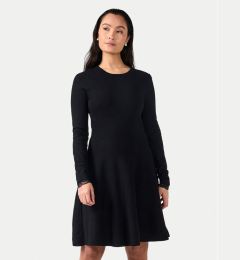 Снимка на YAS Плетена рокля Becco 26011181 Черен Regular Fit