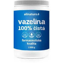 Снимка на Allnature Vaseline 100% Pure вазелин без парфюм 1000 гр.