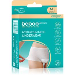 Снимка на Baboo Postpartum Mesh Pants следродилни бикини и боксерки Medium 2 бр.