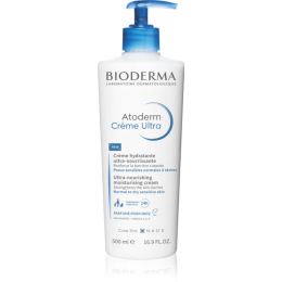 Снимка на Bioderma Atoderm Créme Ultra подхранващ крем за тяло за нормална към суха чувствителна кожа парфюмиран 500 мл.