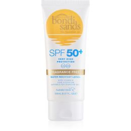Снимка на Bondi Sands SPF 50+ Fragrance Free слънцезащитен крем за тяло SPF 50+ без парфюм 150 мл.