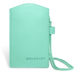 Снимка на BrushArt Accessories Crossbody phone bag pink чантичка за мобилен телефон Mint green 11x18 см