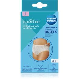 Снимка на Canpol babies Maternity Briefs следродилни бикини и боксерки размер L 5 бр.