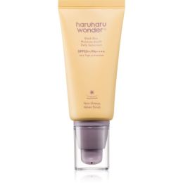 Снимка на Haruharu Wonder Black Rice Moisture лек защитен флуид SPF 50+ без парфюм 50 мл.