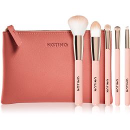Снимка на Notino Joy Collection Brush set with pouch комплект за пътуване с четки и чантичка