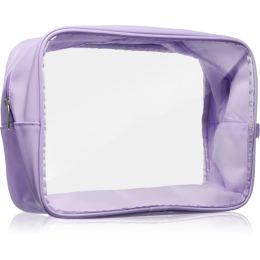 Снимка на Notino Travel Collection Extra Large Clear Organizer прозрачна козметична чантичка XL Purple 27,5x20x12,5 cm 1 бр.