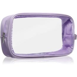Снимка на Notino Travel Collection Large Clear Organizer прозрачна козметична чантичка L Purple 1 бр.