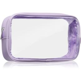 Снимка на Notino Travel Collection Medium Clear Organizer прозрачна козметична чантичка M Purple 24x12,5x5 cm 1 бр.