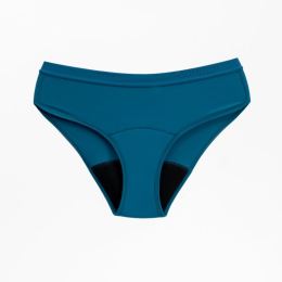 Снимка на Snuggs Active Classic Heavy Petrol менструални бикини от плат за силна менструация размер L 1 бр.