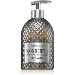 Снимка на Vivian Gray Wonderful Grey Amber луксозен течен сапун за ръце парфюмиран 500 мл.