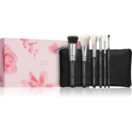 Снимка на ZOEVA The Essential Brush Set Комплект четки с чантичка 1 бр.