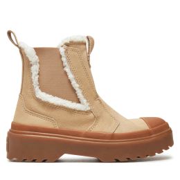 Снимка на Боти тип челси Converse Chuck Taylor All Star Chelsea Lugged A09257C Бежов