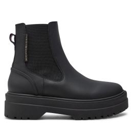 Снимка на Боти тип челси Tommy Hilfiger Chelsea FW0FW08162 Черен