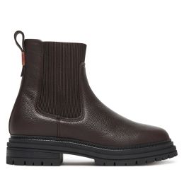 Снимка на Боти тип челси Tommy Hilfiger FW0FW08771 Кафяв