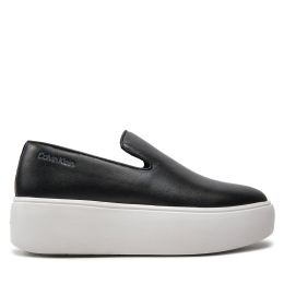 Снимка на Гуменки Calvin Klein FLATFORM CUPSOLE SLIP ON LTH HW0HW01893 Черен