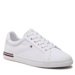 Снимка на Гуменки Tommy Hilfiger Essential Stripes Sneaker FW0FW06954 Бял