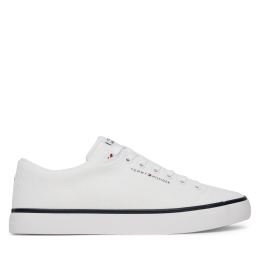 Снимка на Гуменки Tommy Hilfiger Hi Vulc Core Low Ii Mesh FM0FM05513 Бял