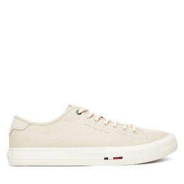 Снимка на Гуменки Tommy Hilfiger Hi Vulc Street Canvas FM0FM05515 Бежов