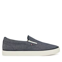 Снимка на Гуменки Tommy Hilfiger Th Hi Vulc Low Slip On Ch FM0FM05390 Син