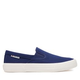 Снимка на Гуменки Tommy Jeans Slip On Canvas Color EM0EM01544 Тъмносин