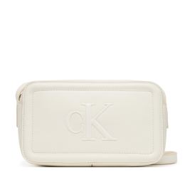 Снимка на Дамска чанта Calvin Klein Bold Ck Camera Bag LV04F3220G Бял