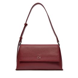 Снимка на Дамска чанта Calvin Klein Ck Daily Shoulder Bag Pebble K60K612139 Бордо