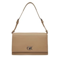 Снимка на Дамска чанта Calvin Klein Ck Elongated Shoulder Bag K60K612807 Бежов