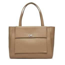 Снимка на Дамска чанта Calvin Klein Ck Medium Shopper K60K612811 Бежов