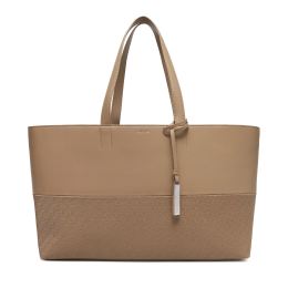 Снимка на Дамска чанта Calvin Klein Ck Mixmedia Shopper_Mono K60K613166 Бежов