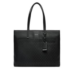 Снимка на Дамска чанта Calvin Klein Ck Must Medium Shopper_Mono K60K612774 Черен