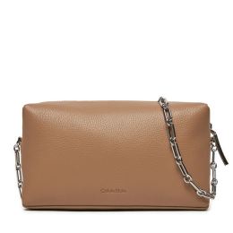 Снимка на Дамска чанта Calvin Klein Ck Plaque Camera Bag K60K612788 Кафяв