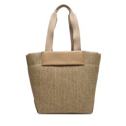Снимка на Дамска чанта Calvin Klein Ck Raffia Medium Shopper K60K613174 Кафяв