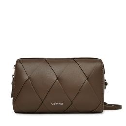Снимка на Дамска чанта Calvin Klein Ck Woven Camera Bag K60K613002 Кафяв