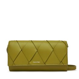 Снимка на Дамска чанта Calvin Klein Ck Woven Convertible Wallet Bag K60K612970 Жълт