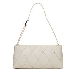 Снимка на Дамска чанта Calvin Klein Ck Woven Elongated Shoulder Bag K60K612992 Бял