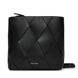 Снимка на Дамска чанта Calvin Klein Ck Woven Square Crossbody K60K612991 Черен