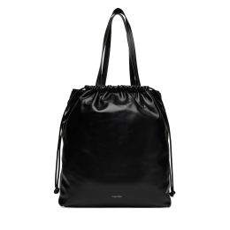 Снимка на Дамска чанта Calvin Klein Drawstring Tote LV04K3159G Черен