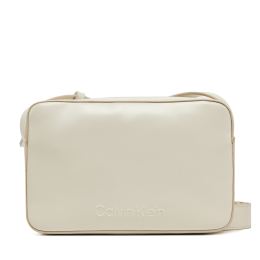 Снимка на Дамска чанта Calvin Klein Embossed Logo Camera Bag K60K612555 Бежов