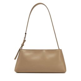 Снимка на Дамска чанта Calvin Klein Embossed Logo Shoulder Bag K60K612550 Бежов